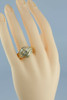 14K White Gold 1.5 ct Diamond Ring, H SI Size 8
