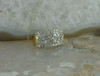 14K Yellow Gold 1ct Diamond Parquet Ring Size 5.25