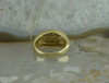 14K Yellow Gold 3/4 ct tw Diamond Ring H SI Size 7.25 Circa 1970