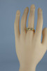 18K Designer "ES" Yellow Gold Signed Figural Animal Ring Size 7.75 Circa 1990