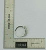 14K White Gold 1 ct Five Stone Diamond Anniversary Band Size 6.5 Circa 1990