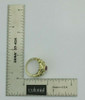 14K Yellow Gold 1 ct Pink Sapphire and Diamond Ring Size 6 Circa 1990