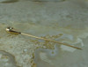 Antique 14K Yellow Gold Pearl Set Stick Pin Circa 1920