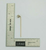 Vintage 10K Rose Gold Pearl Stick Pin Possibly Natural Circa 1940