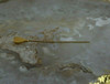 Antique 14K Yellow Gold Pearl Set Stick Pin Natural Pearl Circa 1920's