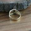 Men's Vintage 10K Yellow Gold Diamond Ring, 1/3 ct tw Ring Size 10, Circa 1950