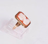 10K Yellow Gold Cameo Pinky Ring size 3