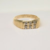 Vintage 14K Yellow Gold Diamond Ring 40pt tw est Size 7 Circa 1960