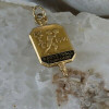 Vintage 10K Yellow Gold MIT Basketball Tournament 1940 Pendant Circa 1940