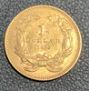 1862 United States Indian Princess, Large Head $1 Gold Type III