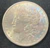 1904-O Silver Morgan Dollar- Toned