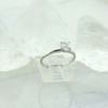Platinum and Solitaire Diamond Engagement Ring Size 6.5