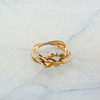 14K Yellow Gold Men's Turkish Puzzle Ring Size 10.25