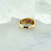 14K Yellow Gold Ruby and Diamond Ring Size 6