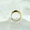 14K Yellow Gold Ruby and Diamond Ring Size 6