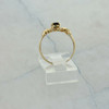 14K Yellow Gold Sapphire and Diamond Ring size 5.75