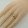 14K Yellow Gold 3/4 ct tw Diamond Engagement Ring Size 5.75