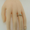 14K Yellow Gold 3/4 ct tw Diamond Engagement Ring Size 5.75