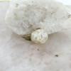 14K Opal Snowball Pendant white crystal opal chips Circa 1970
