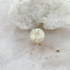 14K Opal Snowball Pendant white crystal opal chips Circa 1970