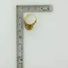 18K Yellow Gold Ruby and Diamond Leopard Ring Size 5