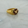 Franklin Mint Men's Eagle Ring with Diamond Size 11