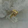 14K Yellow Gold Claddagh Ring, size 6.5