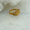 14K Yellow Gold Claddagh Ring, size 5.75