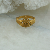 14K Yellow Gold Claddagh Ring, size 5.75