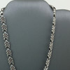 Tiffany Sterling Necklace Art Nouveau Style, Braided Links, Circa 1970