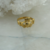 14K Yellow Gold Claddagh Ring, size, 8.5,