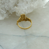 14K Yellow Gold Claddagh Ring, size, 8.5,