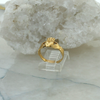 14K Yellow Gold Claddagh Ring , Ring Size 5.5