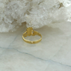 14K Yellow Gold Claddagh Ring, size 6 1/2
