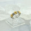 Platinum and 18K Yellow Gold 1.5 ct. Total Weight Diamond Ring Size 8 Circa 1990