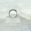 Vintage Platinum 1/3 ct Diamond Band with 7 Round Diamonds Size 6.5 Circa 1950