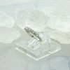 Vintage Platinum 1/3 ct Diamond Band with 7 Round Diamonds Size 6.5 Circa 1950