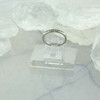 Vintage Platinum 1/4 ct Total Weight Diamond Band Size 5, Circa 1960