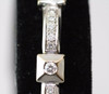 18K White Gold Diamond Bracelet app. 2.8 ct., 7"