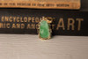 14K Yellow Gold Carved Jade Pendant - "Happiness, Prosperity & Longevity"