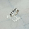 10K White Gold 1.5 ct tw Diamond Band H I1 Quality Stackable Ring Size 7.25
