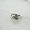 10K White Gold 1 ct tw Diamond Ring Circa 1990 Ring Size 8.5