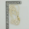 Vintage Graduated Pearl Strand, 3 - 6mm 20.5 Inches length 14K Yellow Gold Clasp