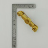 Fabulous Antique 18K Yellow Gold Etruscan Revival Rams Head Pin Circa 1880