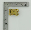 Antique 14K Yellow Gold Black Enamel Pin Circa 1890