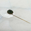 Antique Sterling Silver Iridescent Beetle Stick Pin Circa 1920