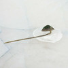 Antique Sterling Silver Iridescent Beetle Stick Pin Circa 1920