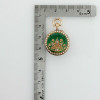 Superb Antique 18K Ladies Enameled Pearl and Diamond Watch Pin Set Circa 1880