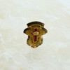 10K Yellow Gold St. Elizabeth Boston Nurse School Enameled Pin Circa 1931