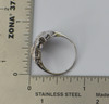 14K White Gold Diamond Set Ring Circa 1950, Size 6